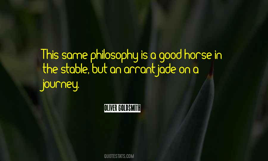 Quotes About A Good Horse #1171307