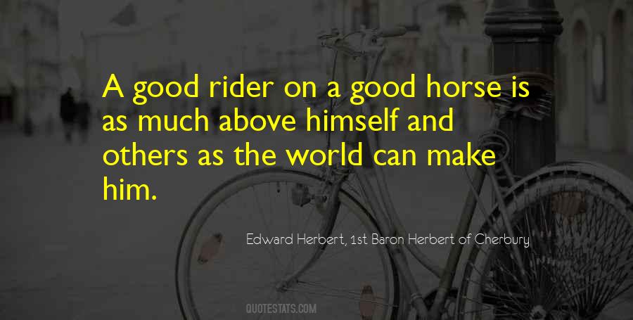 Quotes About A Good Horse #1576671