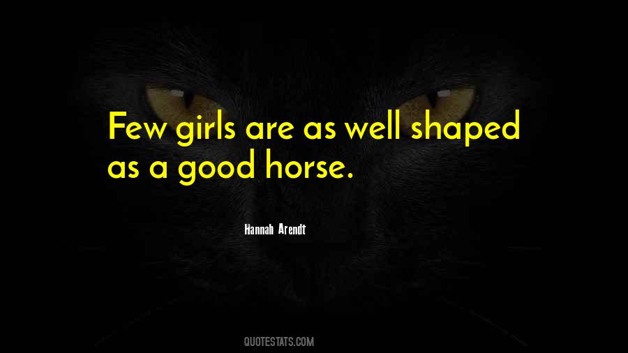 Quotes About A Good Horse #587857