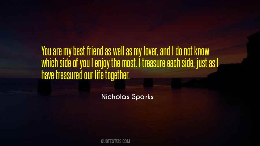 Lover And Friend Quotes #1038433
