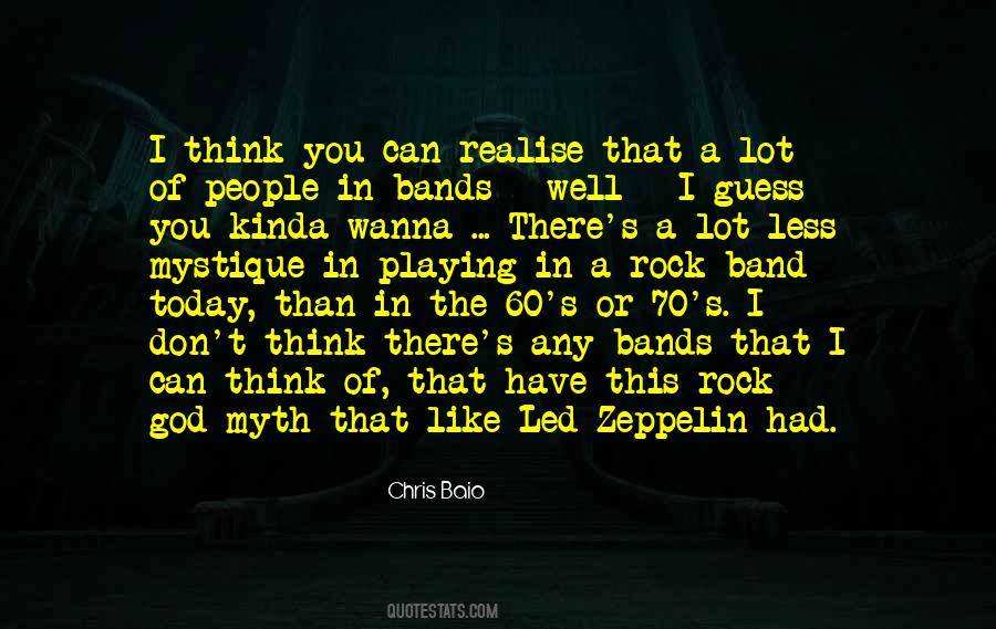 God Of Rock Quotes #1862638