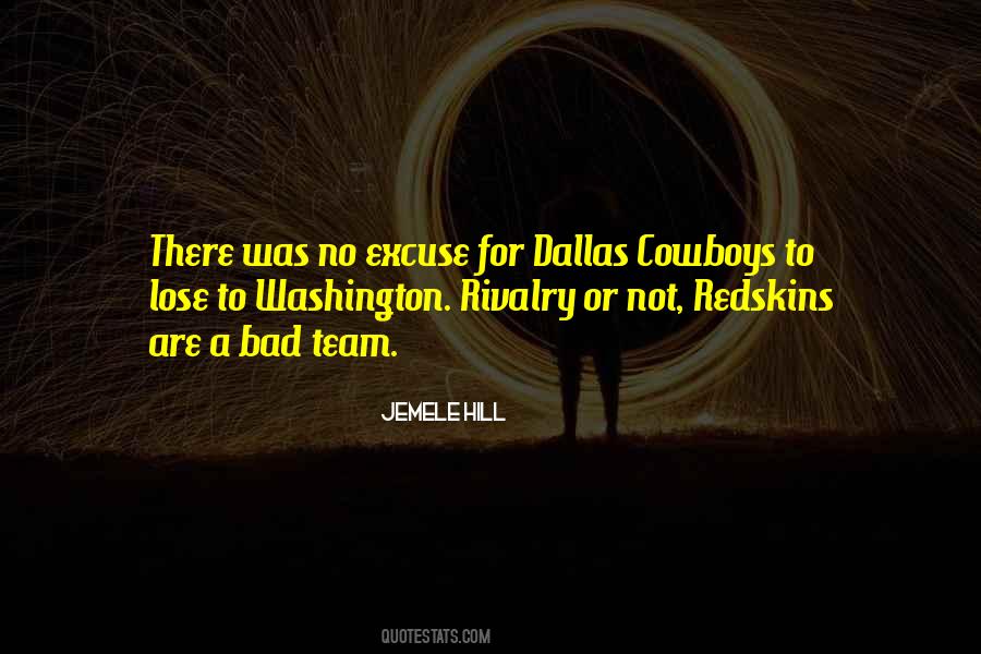 Quotes About The Washington Redskins #1701811