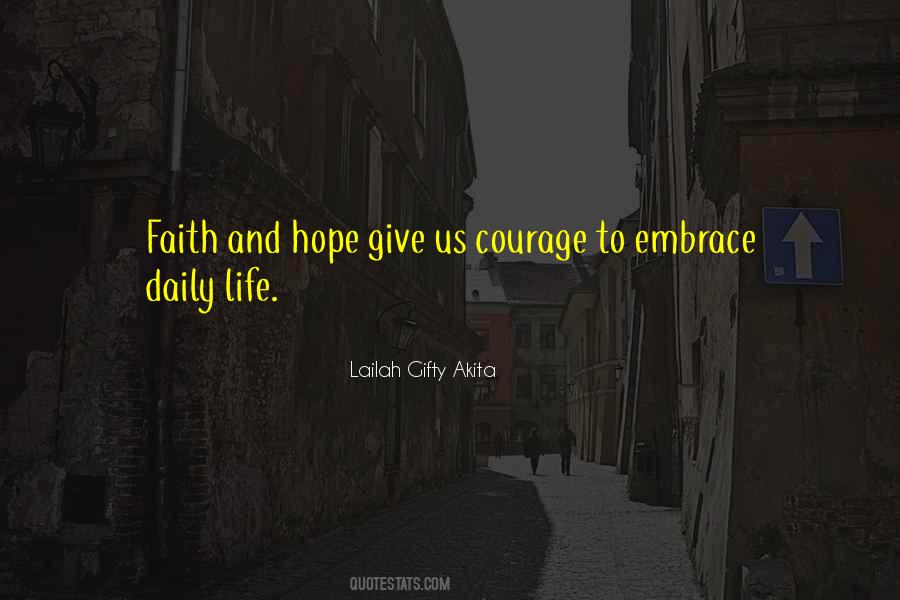 Quotes About Faith And Hope #950102