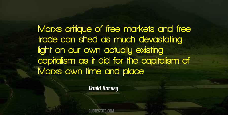 Quotes About Free Markets #1384867