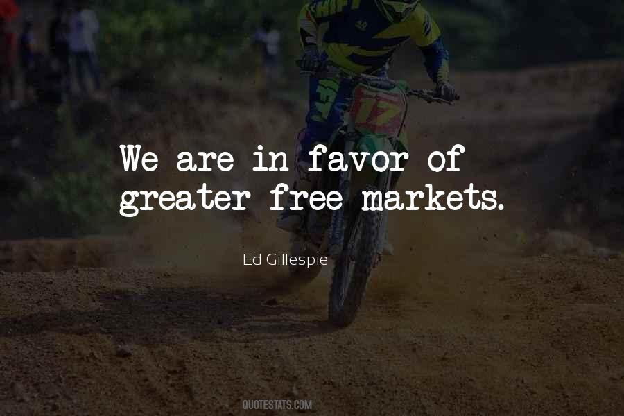 Quotes About Free Markets #1731304