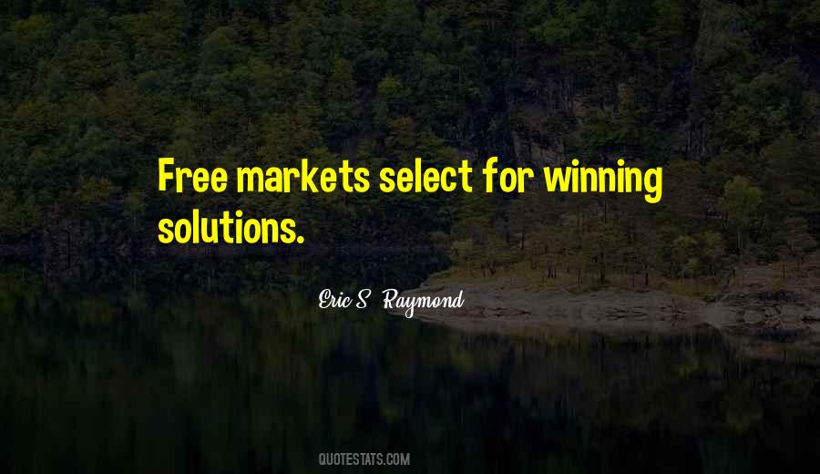 Quotes About Free Markets #1778445