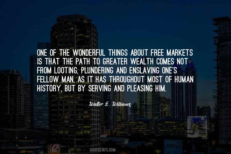 Quotes About Free Markets #550232