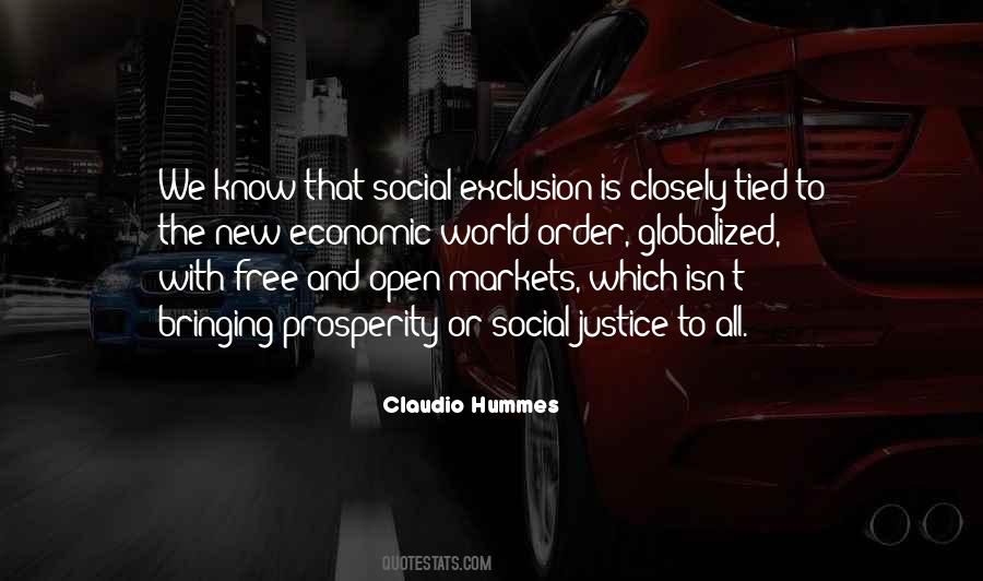 Quotes About Free Markets #731406