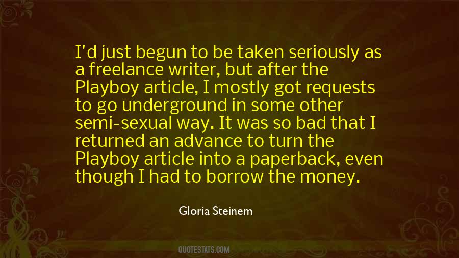 The Playboy Quotes #1056079