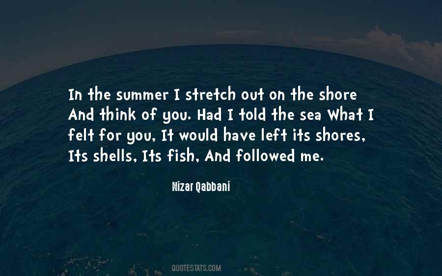 Quotes About Sea Shores #716896