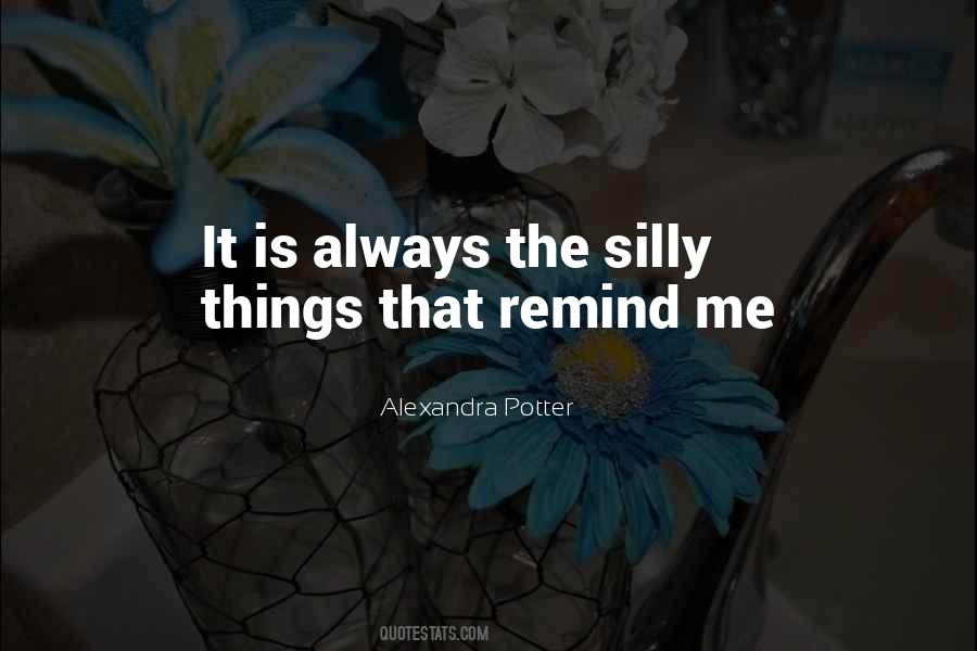 Quotes About Silly Things #100752