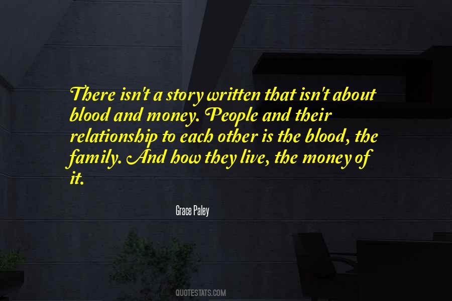 Quotes About Family Isn't Blood #586195