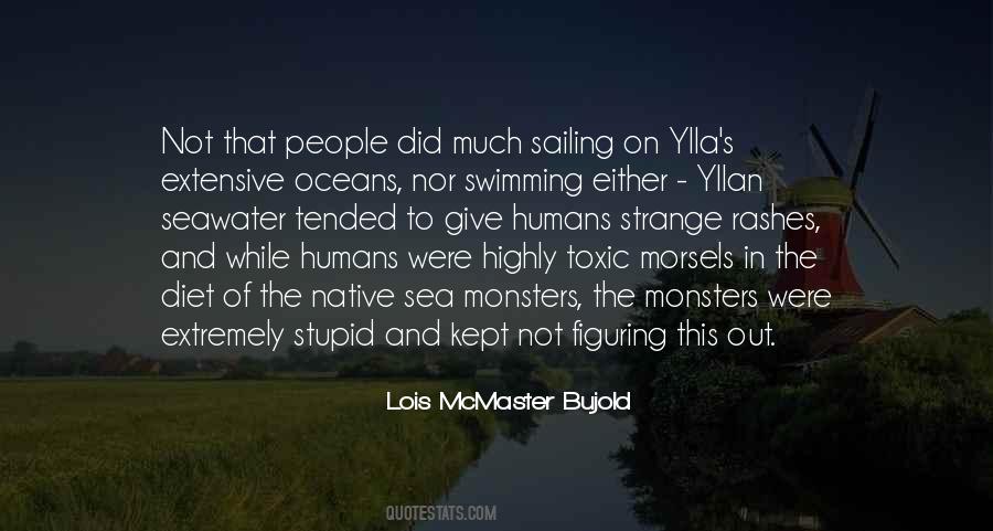 Quotes About Sea Monsters #414569