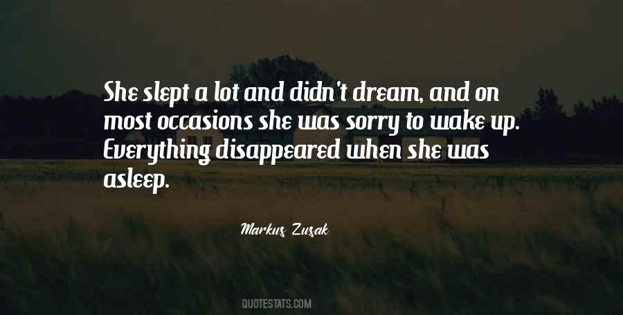 Was Sorry Quotes #111556