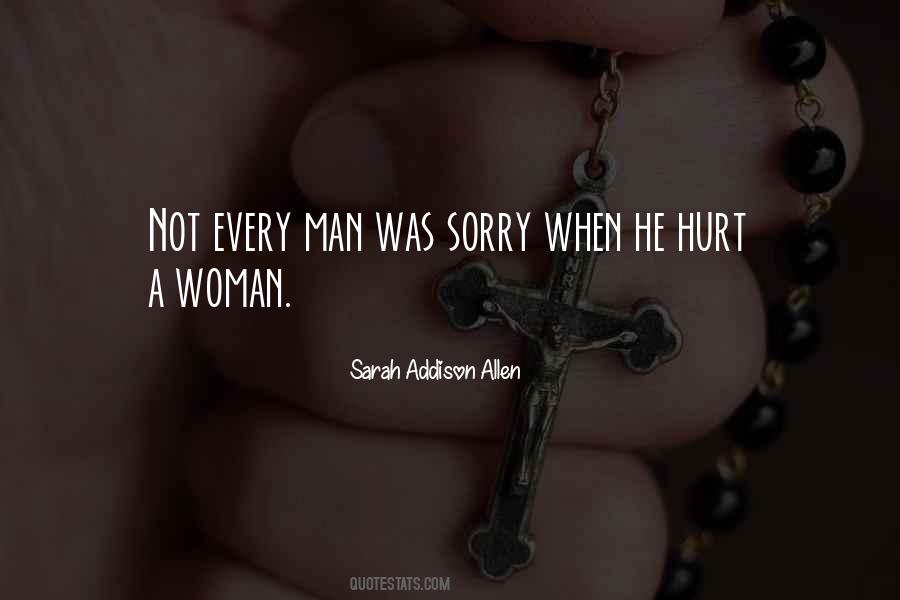Was Sorry Quotes #550058