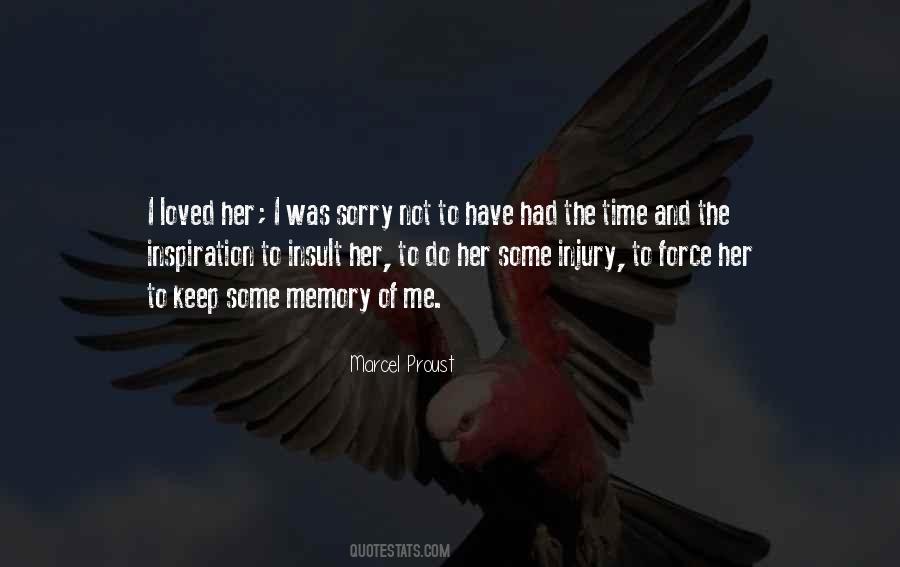 Was Sorry Quotes #927230