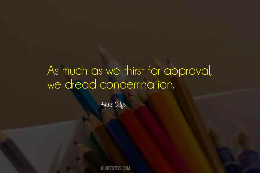 Quotes About No Condemnation #173568