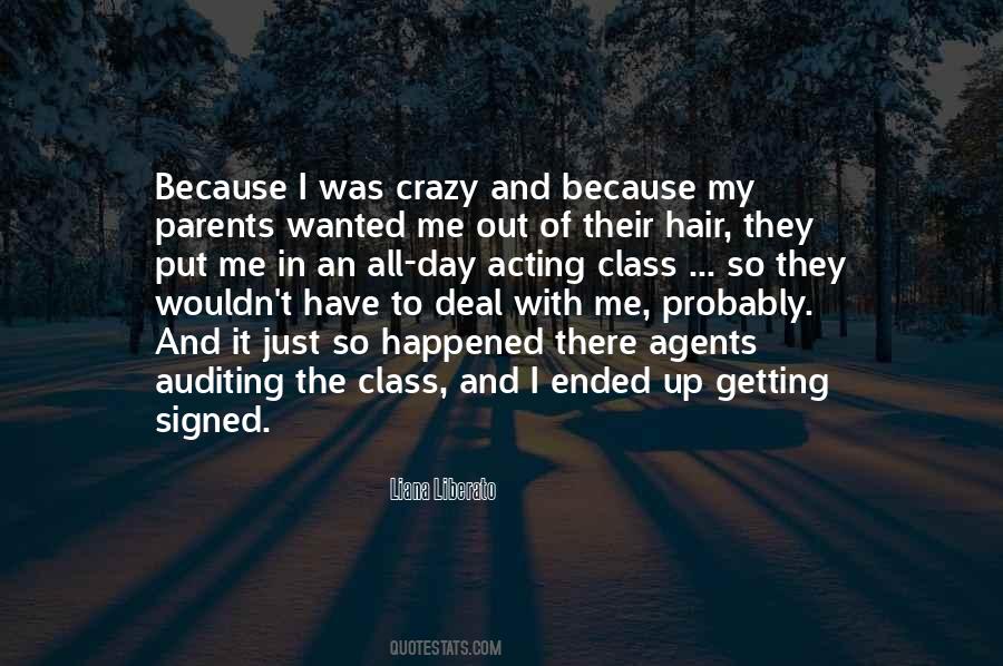 Quotes About Crazy Me #115269