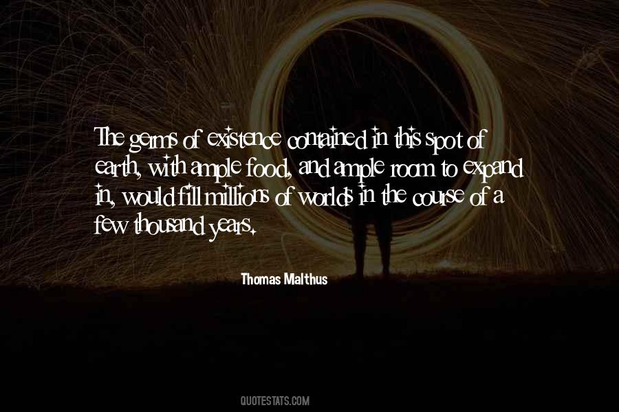 Quotes About Malthus #1671022