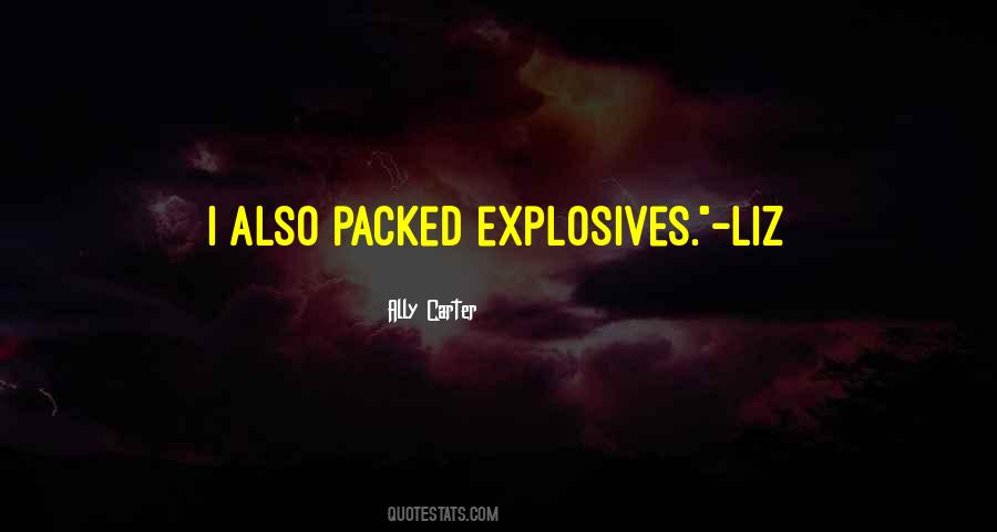 Quotes About Explosives #289989