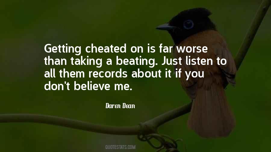 Quotes About Getting Cheated On #1363727