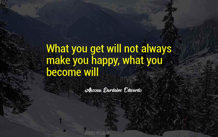 What You Become Quotes #1148630