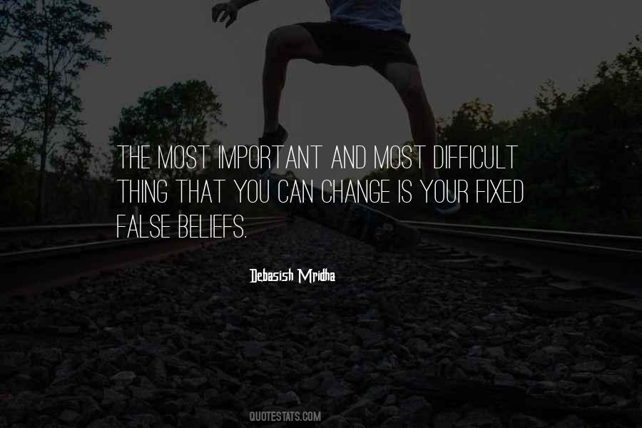 Change Your Beliefs Quotes #65055