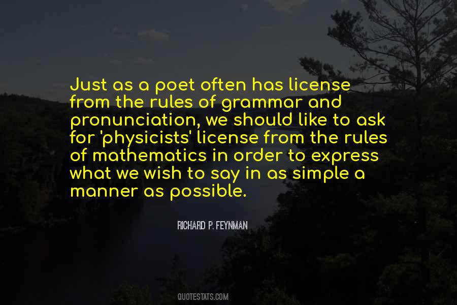 Pronunciation Of Quotes #483322