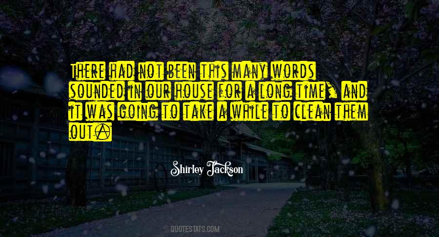 Quotes About A Clean House #1411627