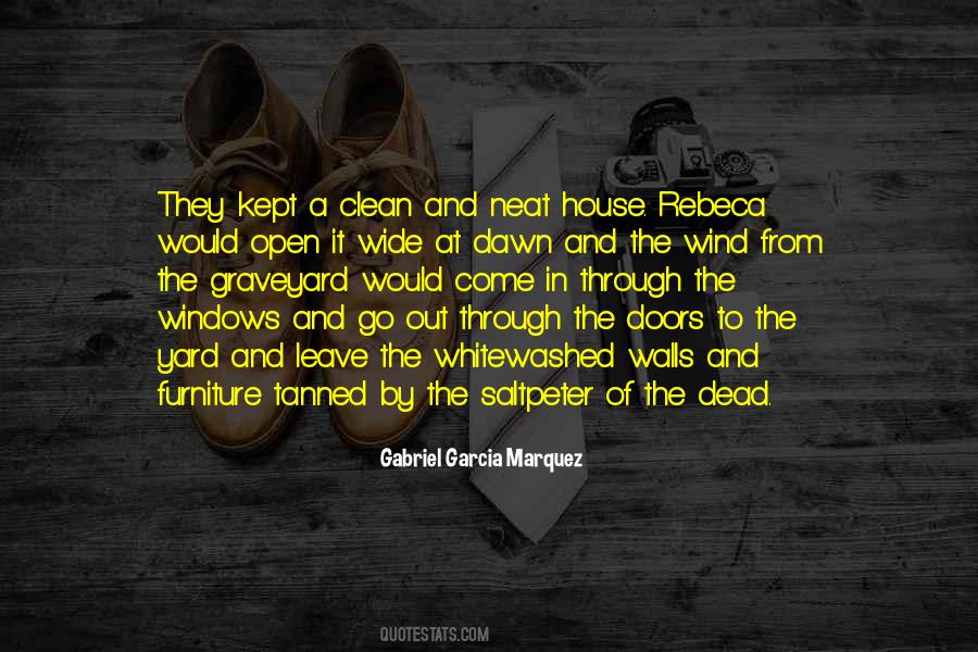 Quotes About A Clean House #1471797