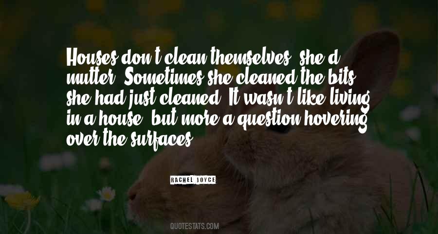 Quotes About A Clean House #1765278