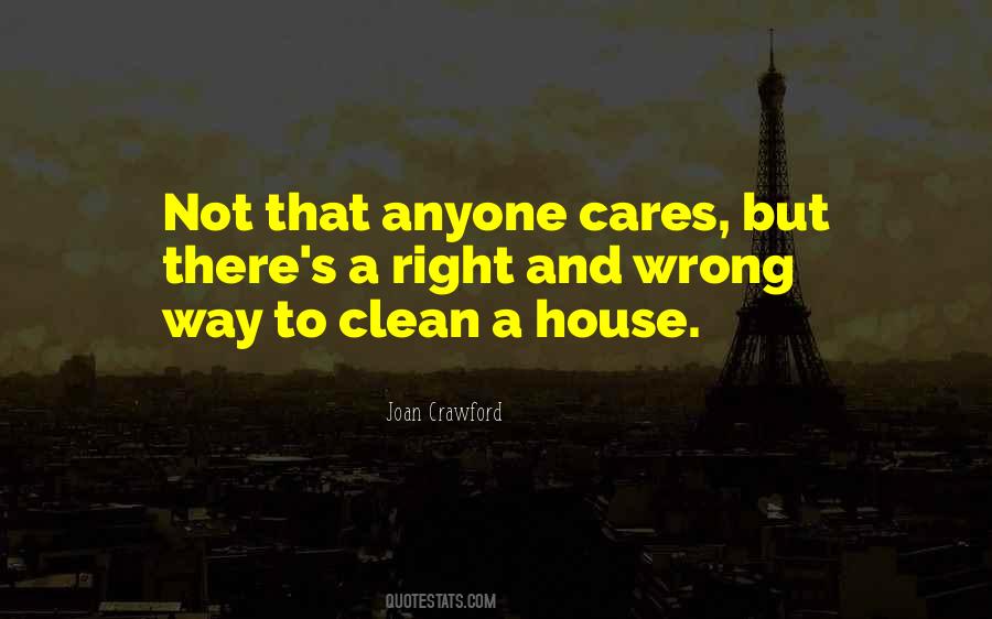 Quotes About A Clean House #635599