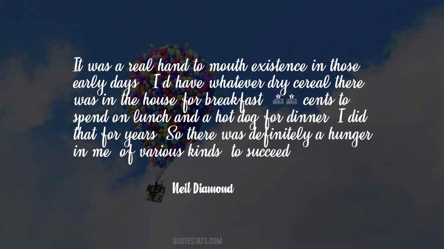 Lunch And Dinner Quotes #1061834