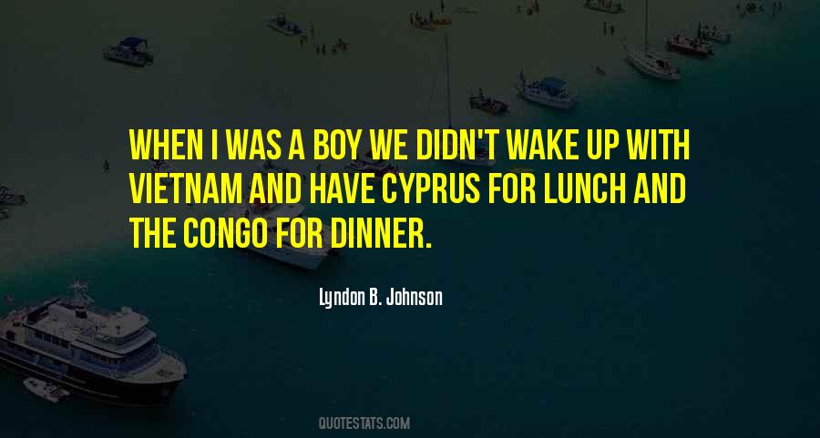 Lunch And Dinner Quotes #1771505