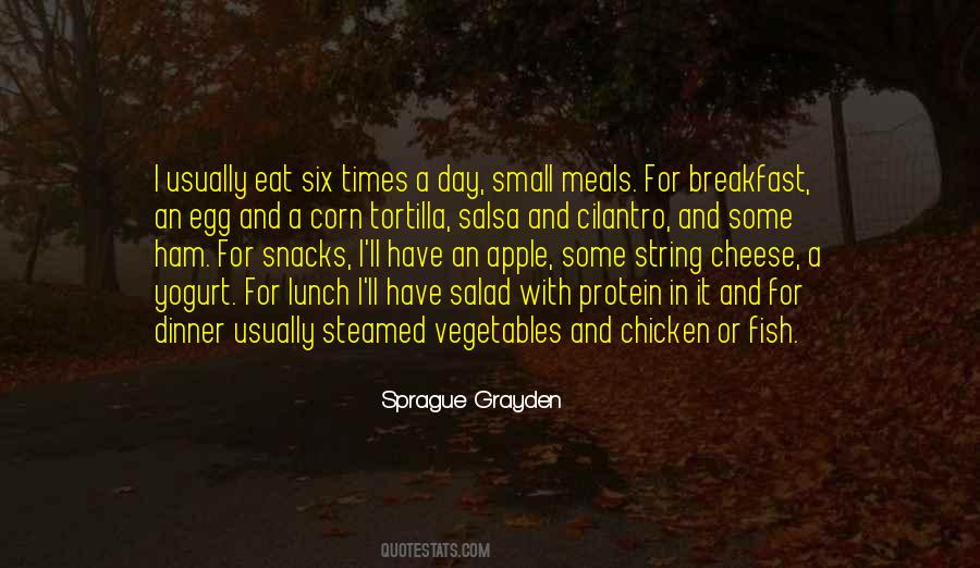 Lunch And Dinner Quotes #348477 Lunch And Dinner Quotes #348477