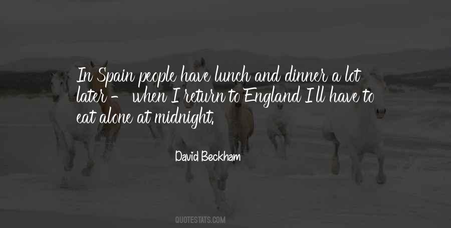 Lunch And Dinner Quotes #440560