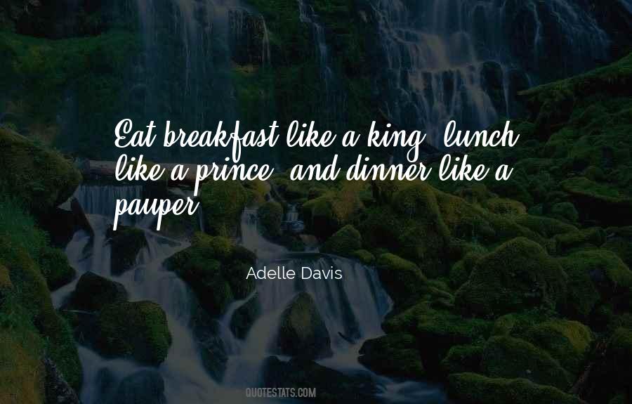 Lunch And Dinner Quotes #626014