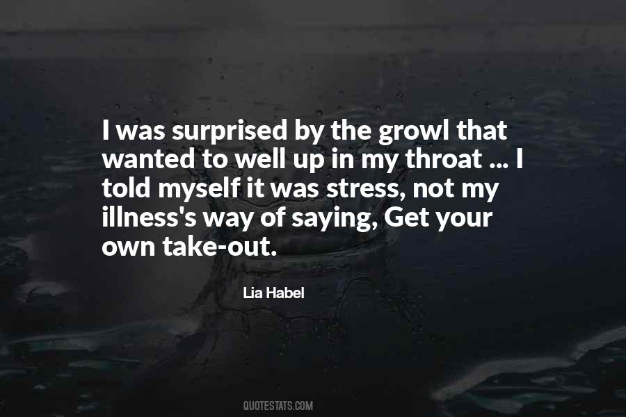 Get Out Of Your Own Way Quotes #74726