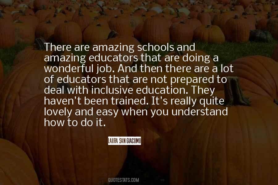 Quotes About Educators #1101270