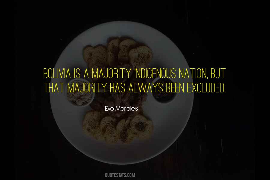 Quotes About Bolivia #1310950