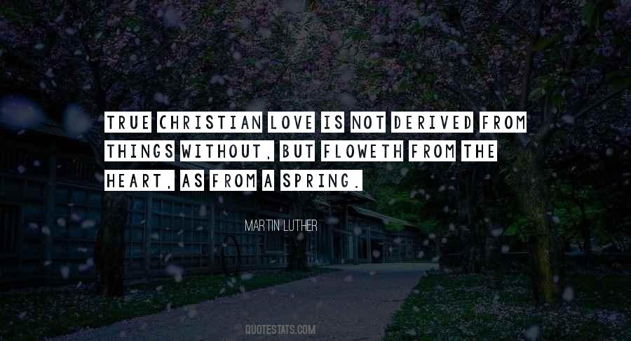 Quotes About True Christian Love #1273829