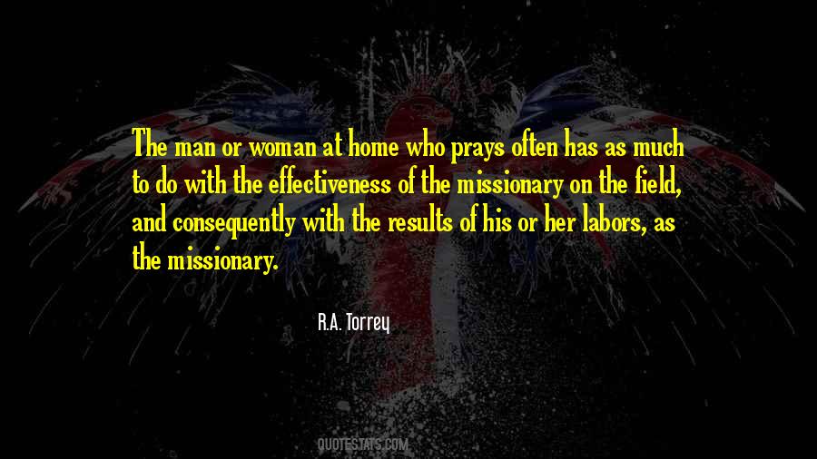 Quotes About A Man Who Prays #1083892