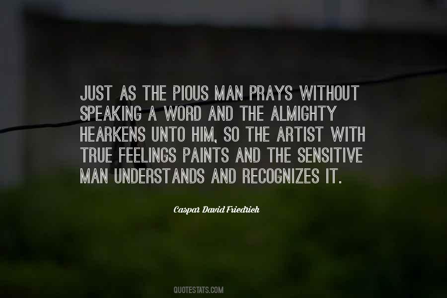 Quotes About A Man Who Prays #1371683