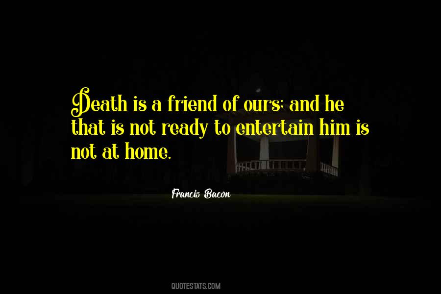 Friend Death Quotes #4545