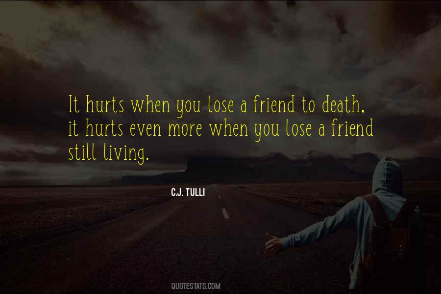 Friend Death Quotes #92933