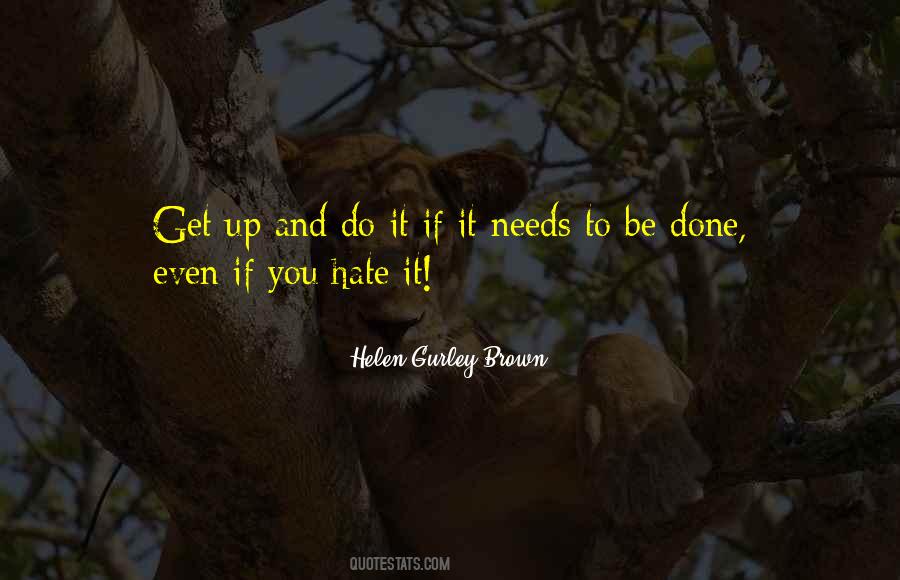 Get Up And Do Quotes #580092