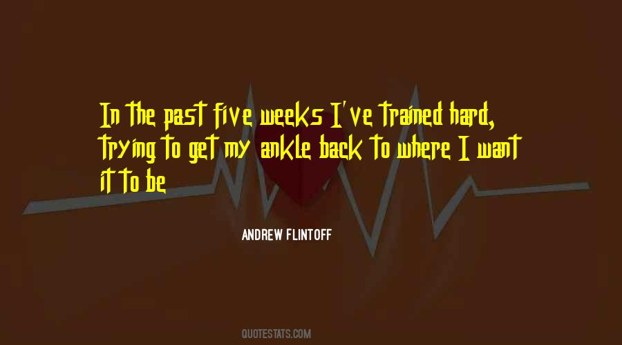 Quotes About Hard Weeks #1521299