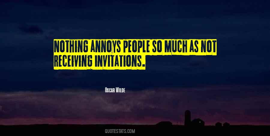 Quotes About Invitations #1285685