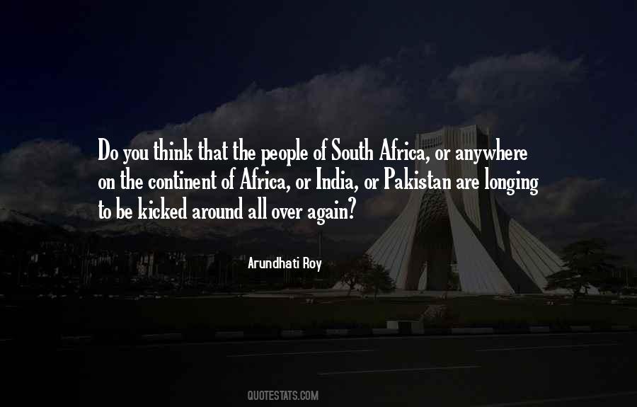 Quotes About South Africa #1365684
