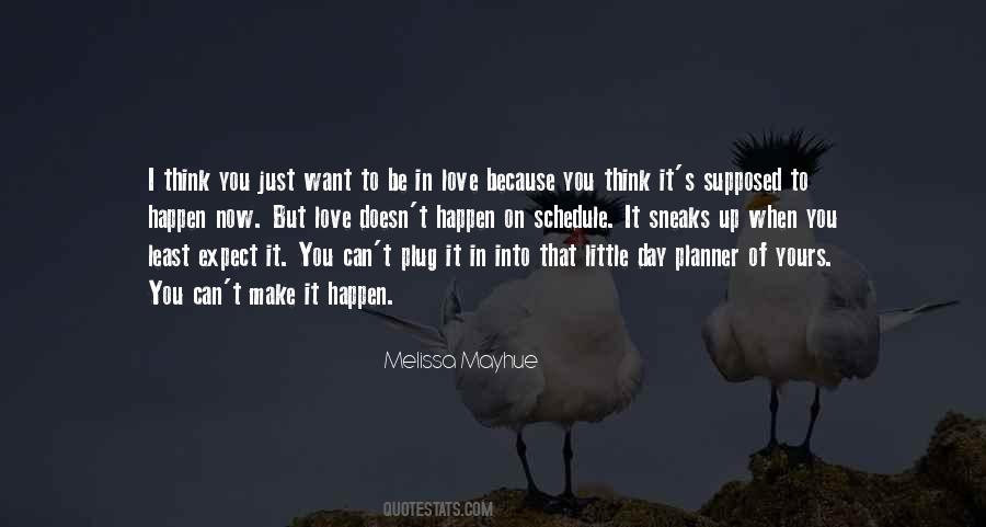 Supposed To Be In Love Quotes #1735762